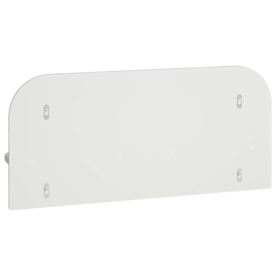 Wandplank 2 st Betongrijs 80,5 x 13,5 x 37,5 cm Bewerkt hout