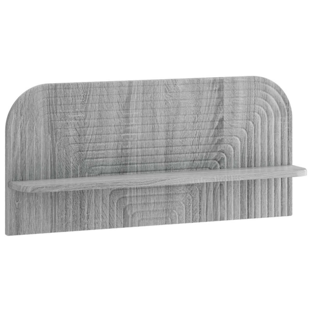Wandplank 2 st Grijs Sonoma 80,5 x 13,5 x 37,5 cm Bewerkt hout