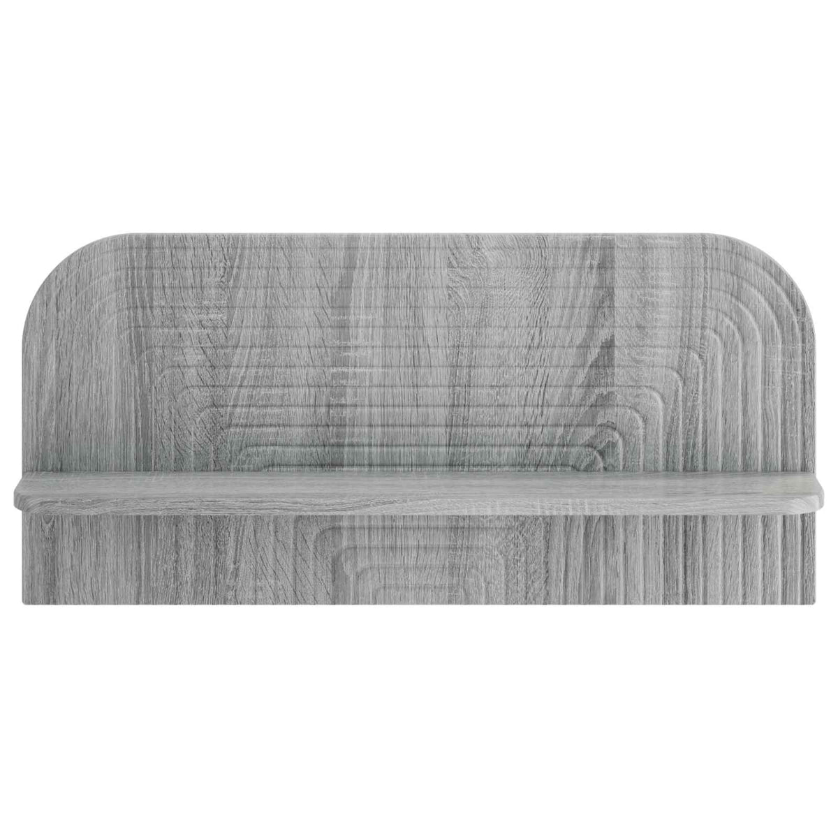 Wandplank 2 st Grijs Sonoma 80,5 x 13,5 x 37,5 cm Bewerkt hout