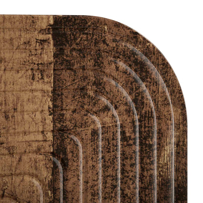 Wandplank 2 st Oud hout 80.5 x 13.5 x 37.5 cm Bewerkt hout