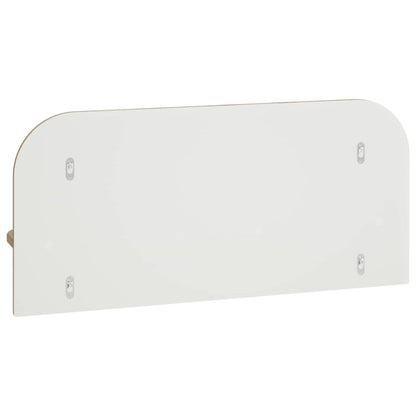 Wandplank 2 st Artisanaal eiken 80.5 x 13.5 x 37.5 cm
