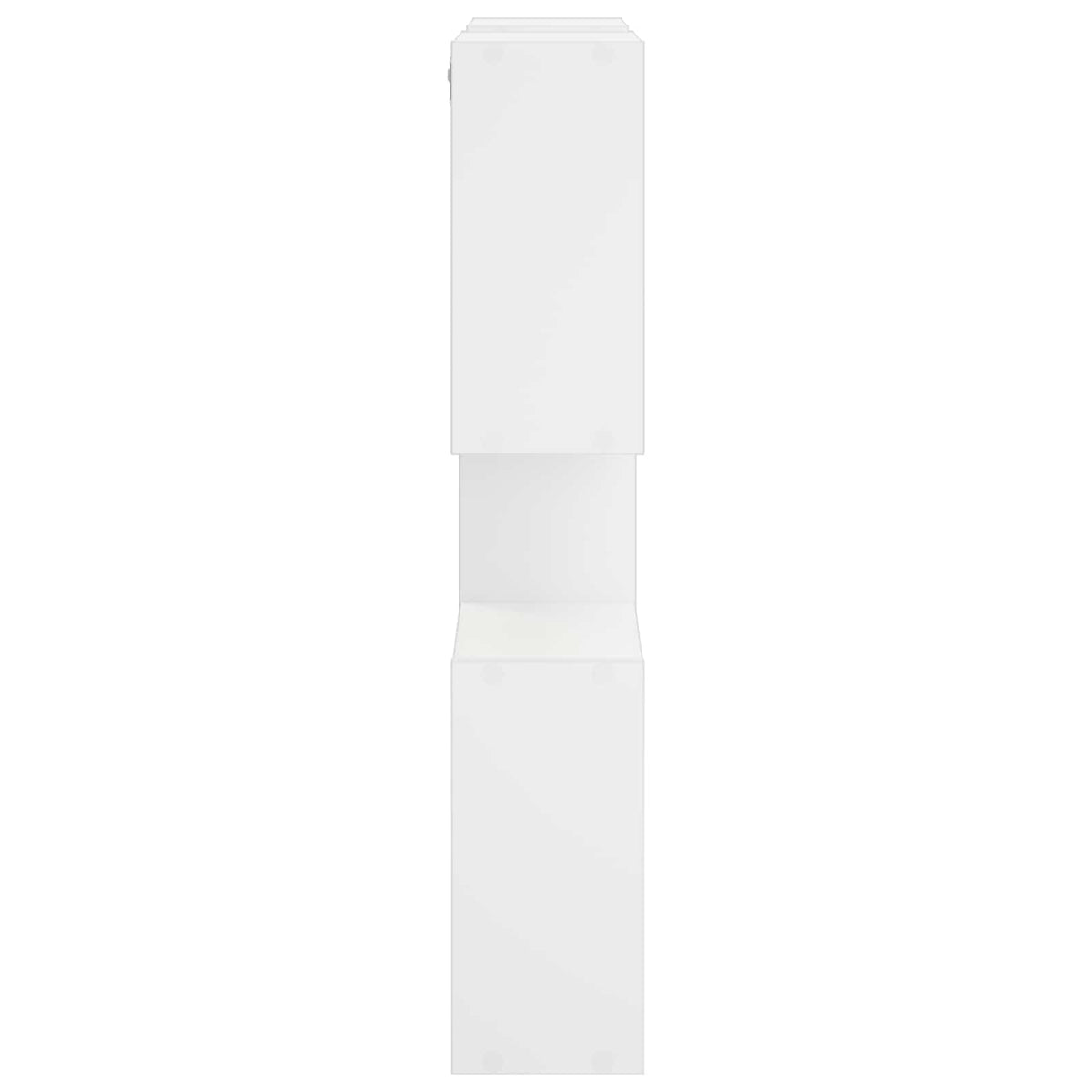Wandplank Wit 99,5 x 17 x 91 cm Bewerkt hout