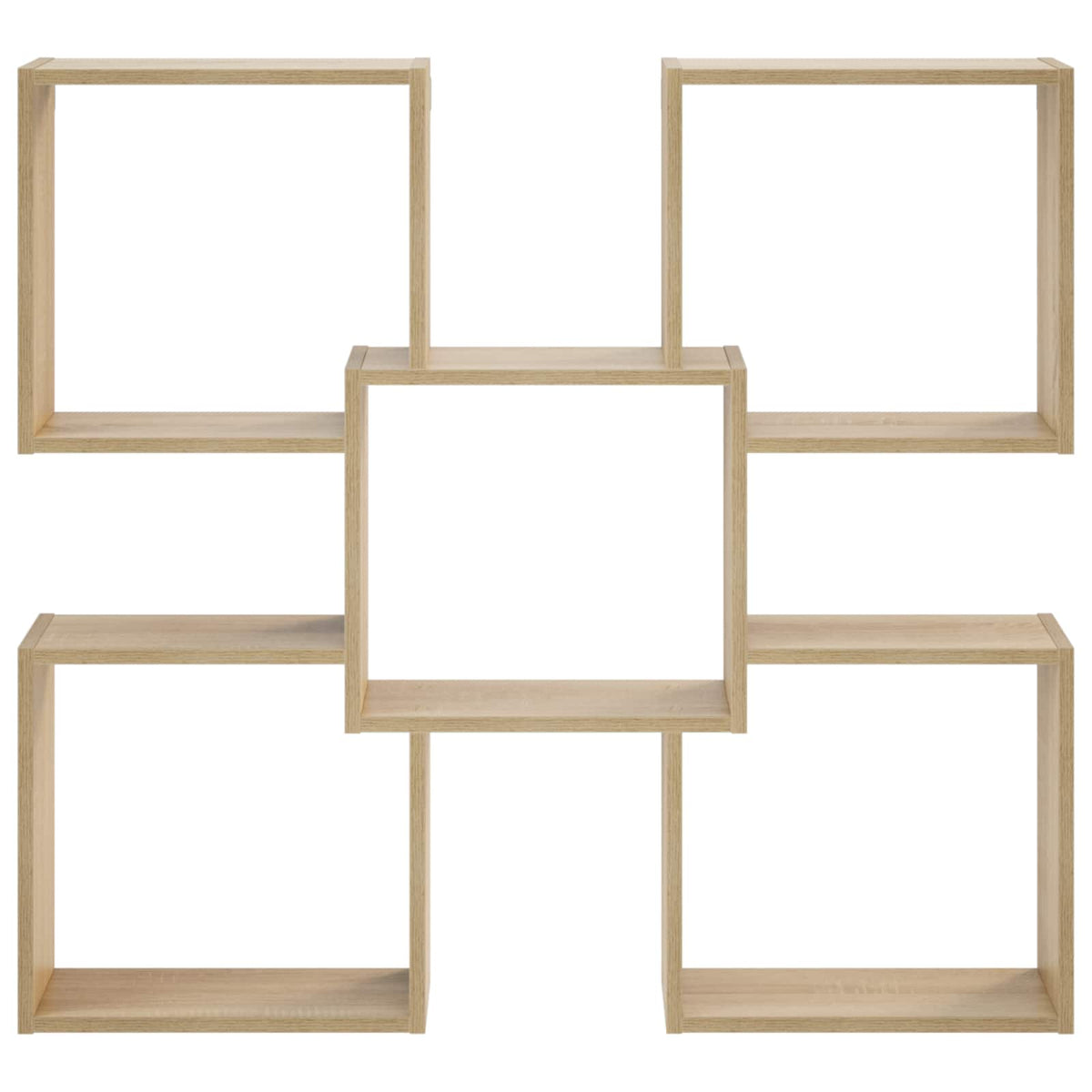 Wandplank Sonoma Eiken 99,5 x 17 x 91 cm Bewerkt hout