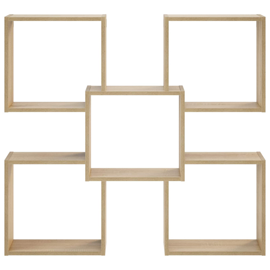 Wandplank Sonoma Eiken 99,5 x 17 x 91 cm Bewerkt hout