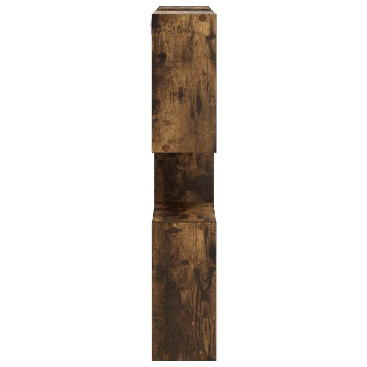Wandplank Gerookt eiken 99,5 x 17 x 91 cm Bewerkt hout
