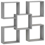 Wandrek grijs sonoma 99,5x17x91 cm bewerkt hout