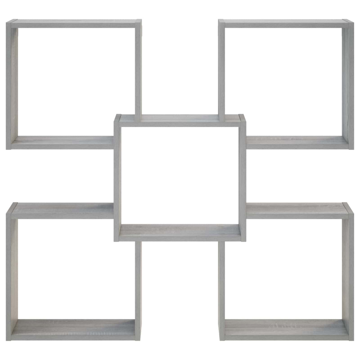 Wandplank Grijs Sonoma 99,5 x 17 x 91 cm Bewerkt hout