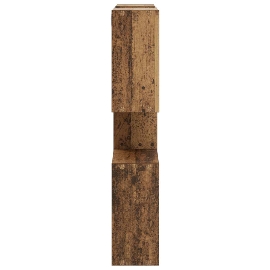 Wandplank Oud hout 99,5 x 17 x 91 cm Bewerkt hout