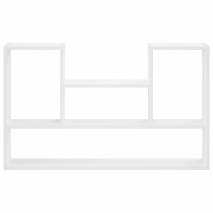 Wandplank Wit 100 x 17 x 60 cm Bewerkt hout