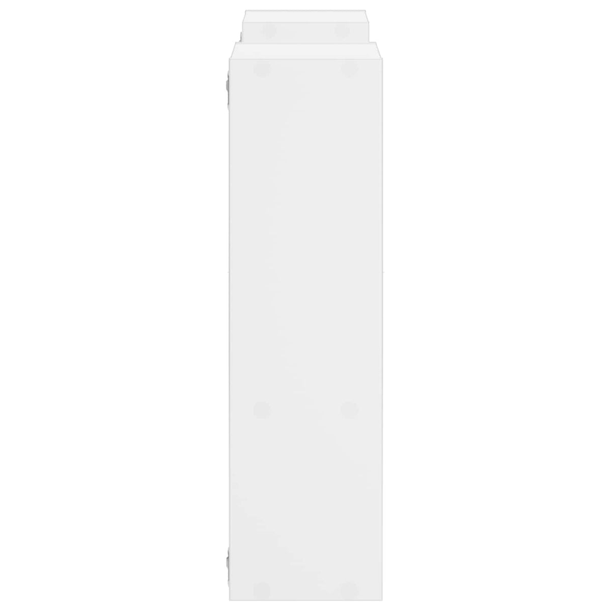Wandplank Wit 100 x 17 x 60 cm Bewerkt hout