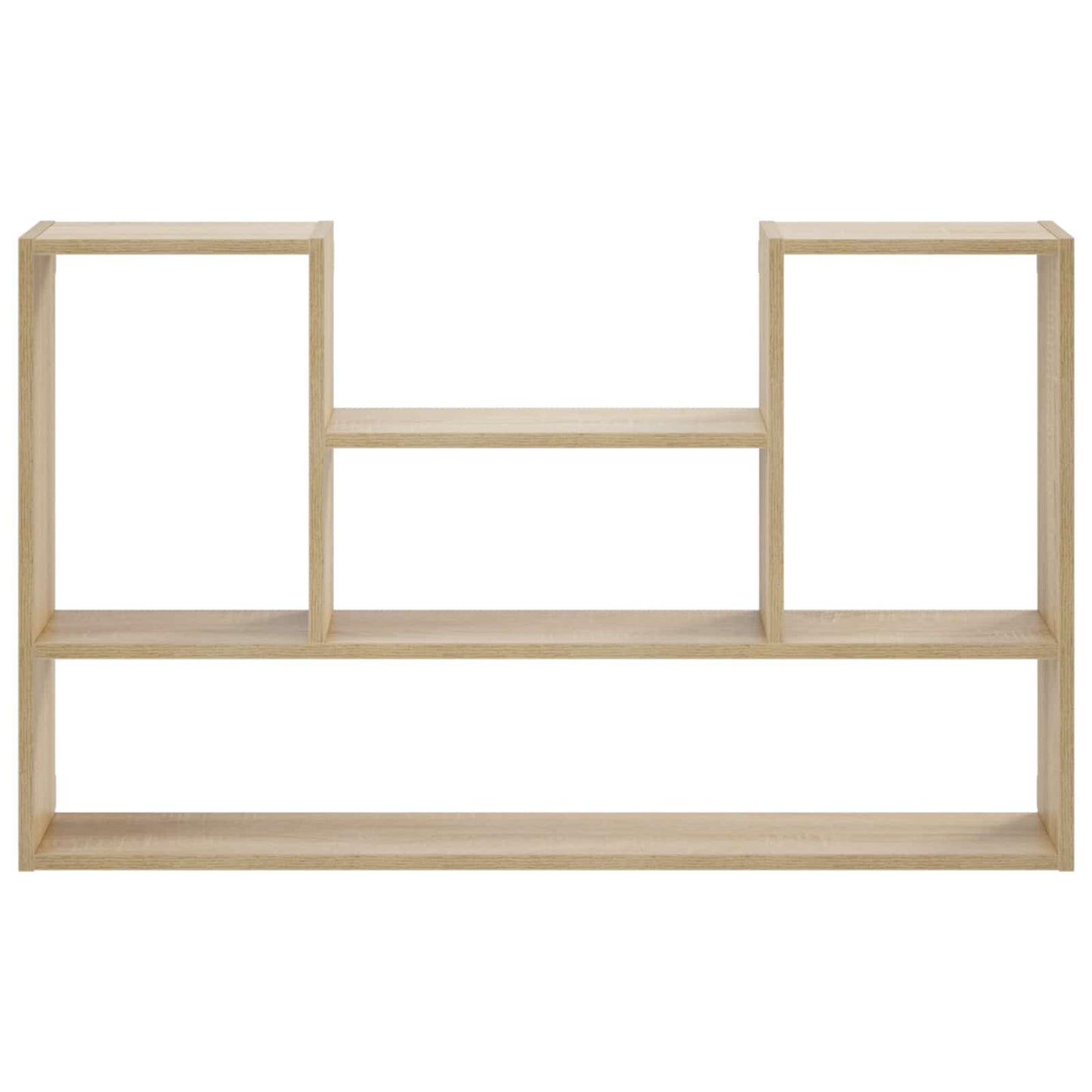 Wandplank Sonoma Eiken 100 x 17 x 60 cm Bewerkt hout
