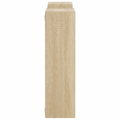 Wandplank Sonoma Eiken 100 x 17 x 60 cm Bewerkt hout