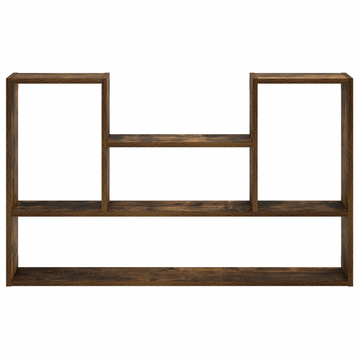 Wandplank Gerookt eiken 100 x 17 x 60 cm Bewerkt hout