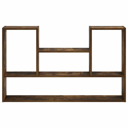 Wandplank Gerookt eiken 100 x 17 x 60 cm Bewerkt hout