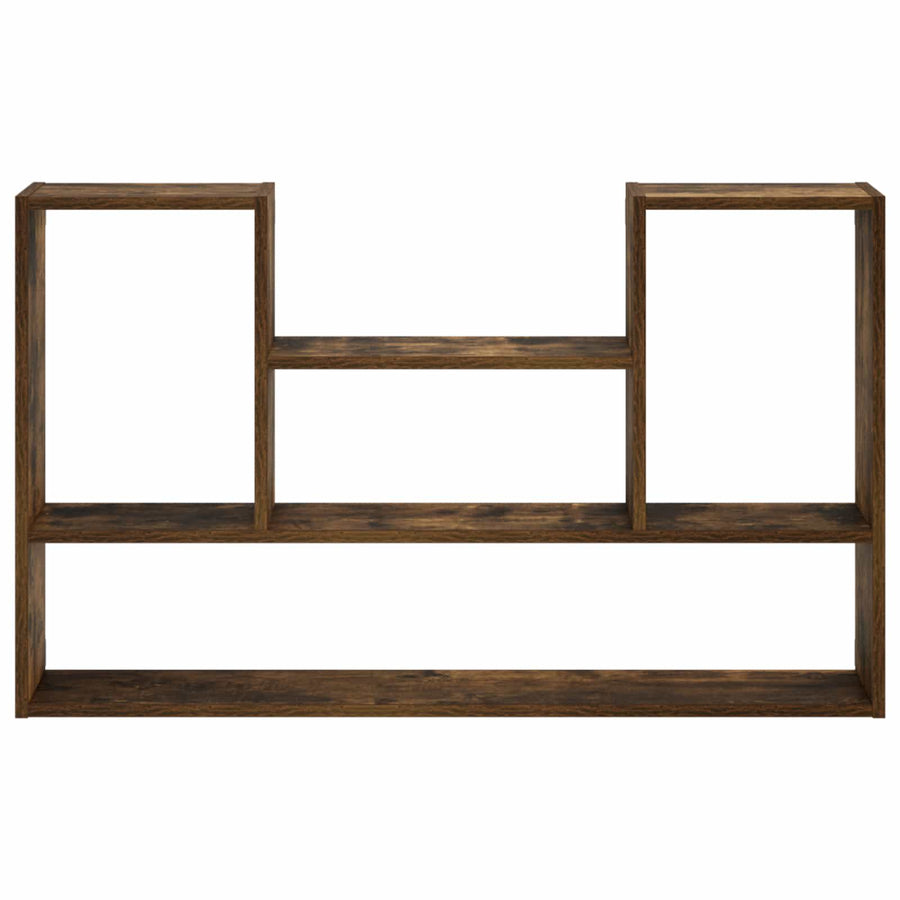 Wandplank Gerookt eiken 100 x 17 x 60 cm Bewerkt hout