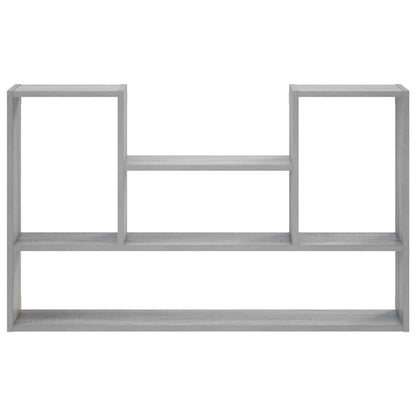 Wandplank Grijs Sonoma 100 x 17 x 60 cm Bewerkt hout