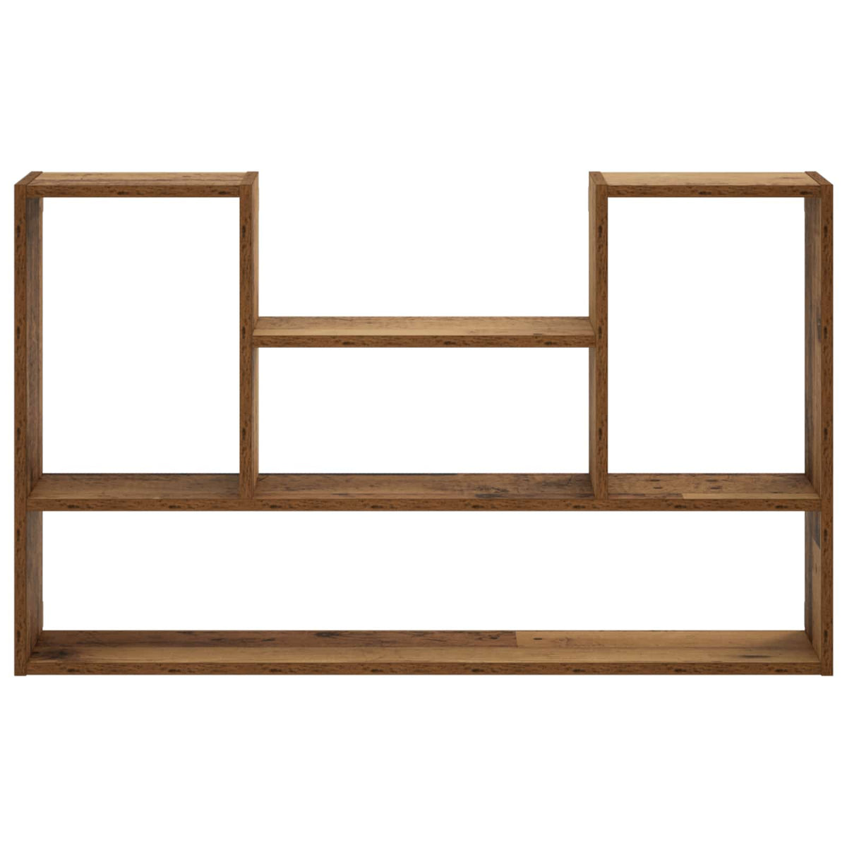 Wandplank Oud hout 100 x 17 x 60 cm Bewerkt hout