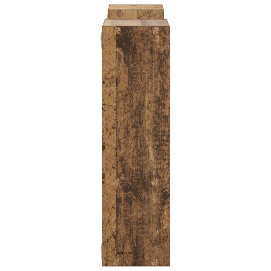 Wandplank Oud hout 100 x 17 x 60 cm Bewerkt hout