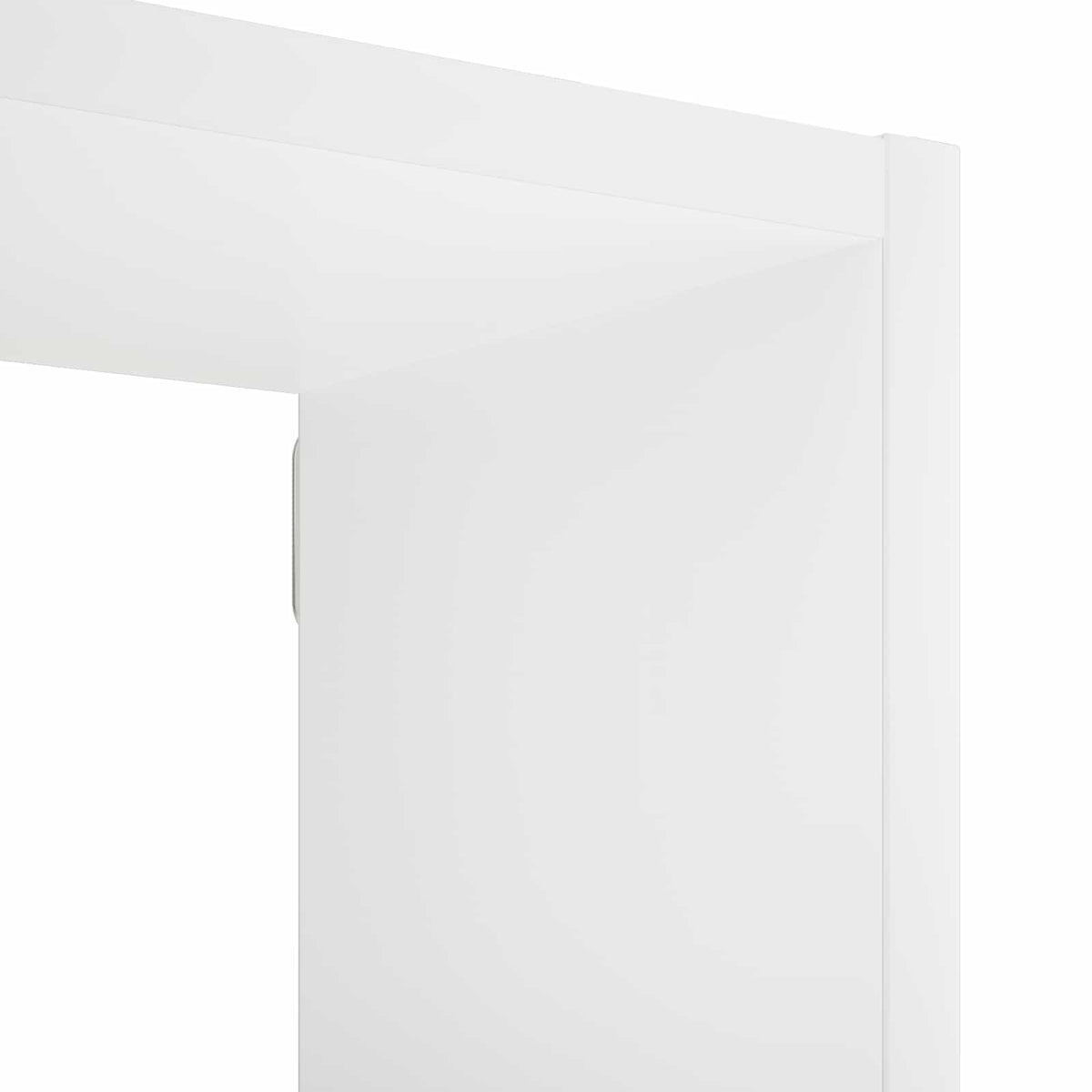 Wandplank Wit 70 x 17 x 101 cm Bewerkt hout