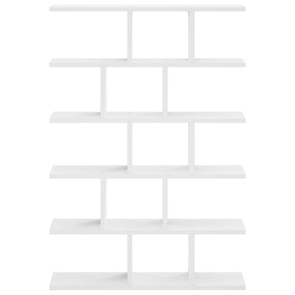 Wandplank Wit 70 x 17 x 101 cm Bewerkt hout