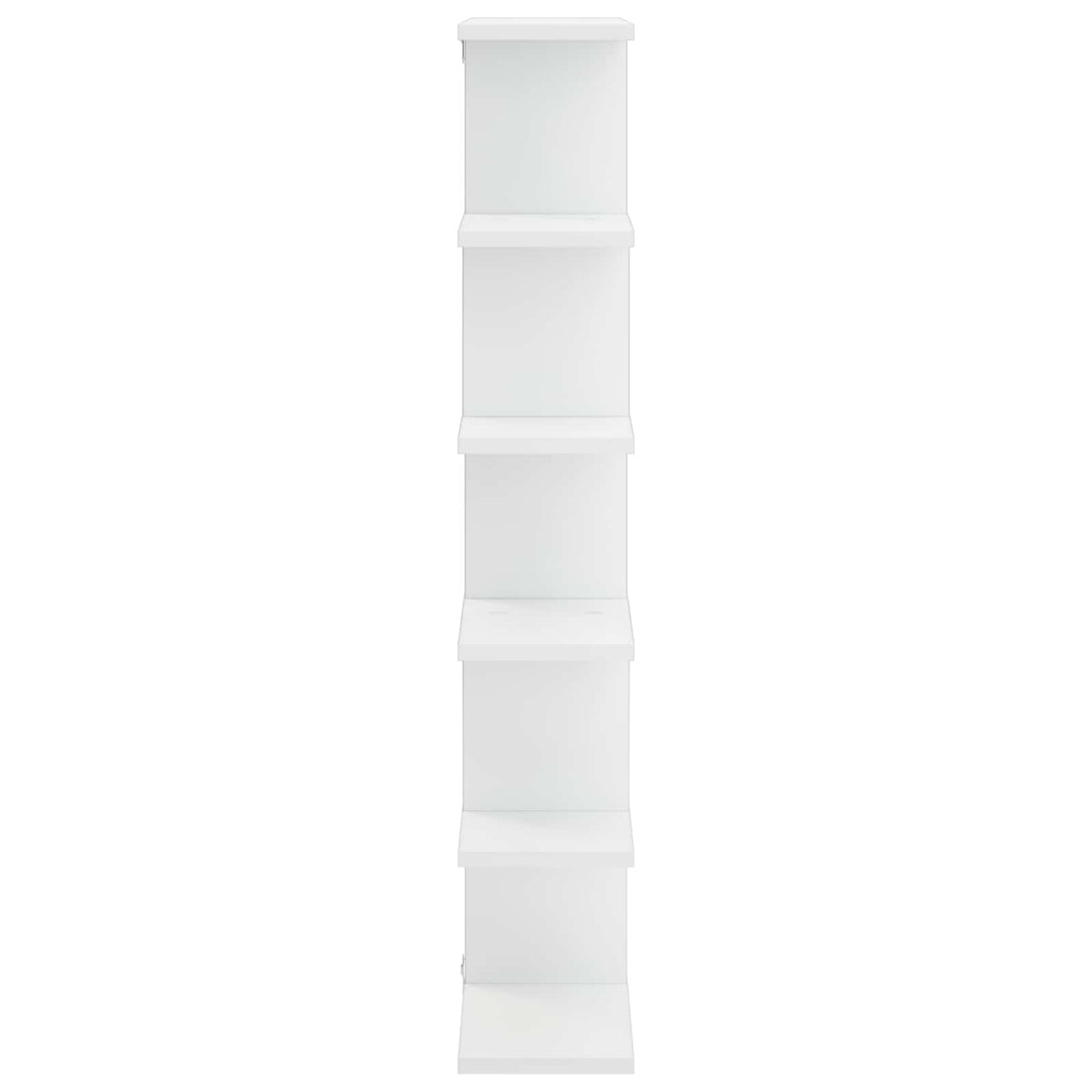 Wandplank Wit 70 x 17 x 101 cm Bewerkt hout
