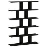 Wandplank zwart eiken 70x17x101 cm