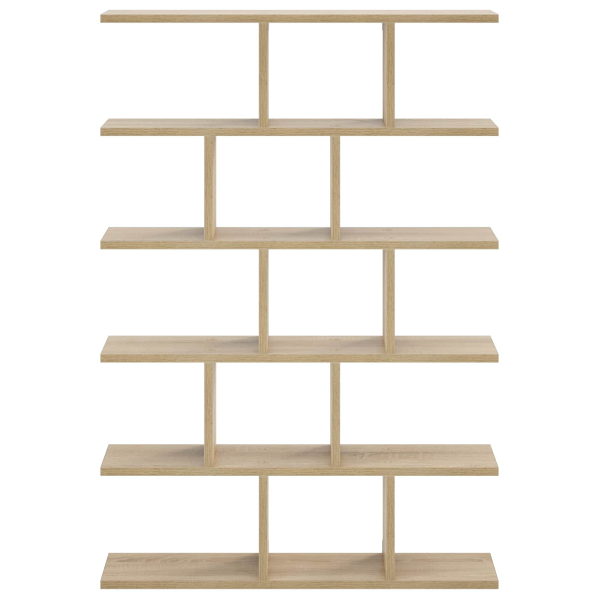 Wandplank Sonoma Eiken 70 x 17 x 101 cm Bewerkt hout