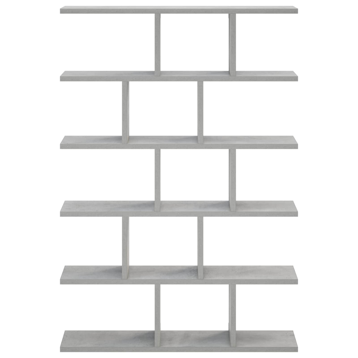Wandplank Betongrijs 70 x 17 x 101 cm Bewerkt hout