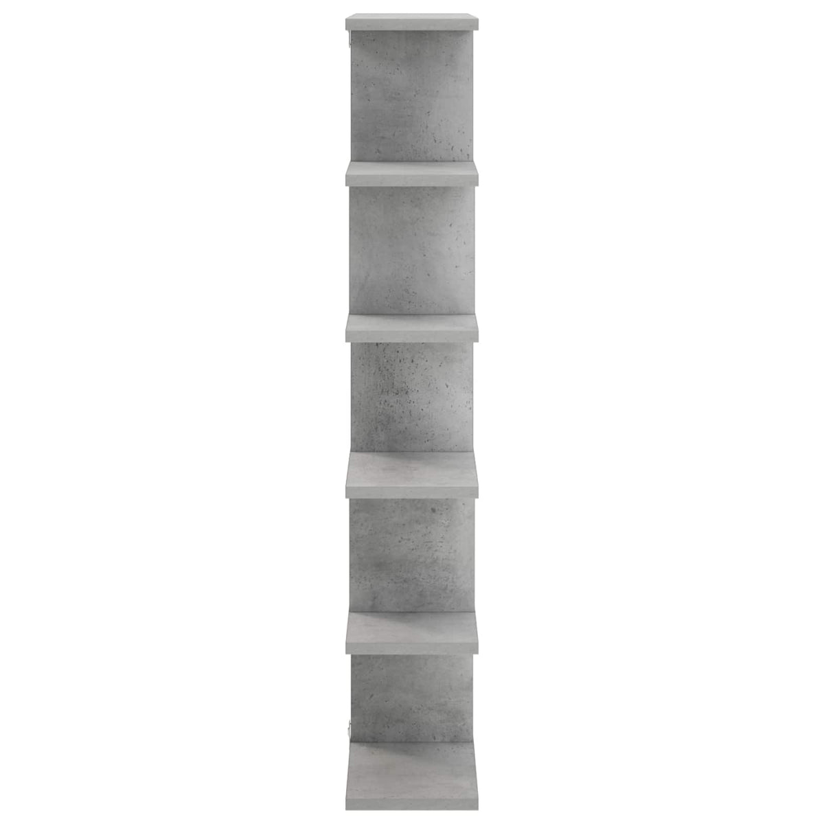 Wandplank Betongrijs 70 x 17 x 101 cm Bewerkt hout