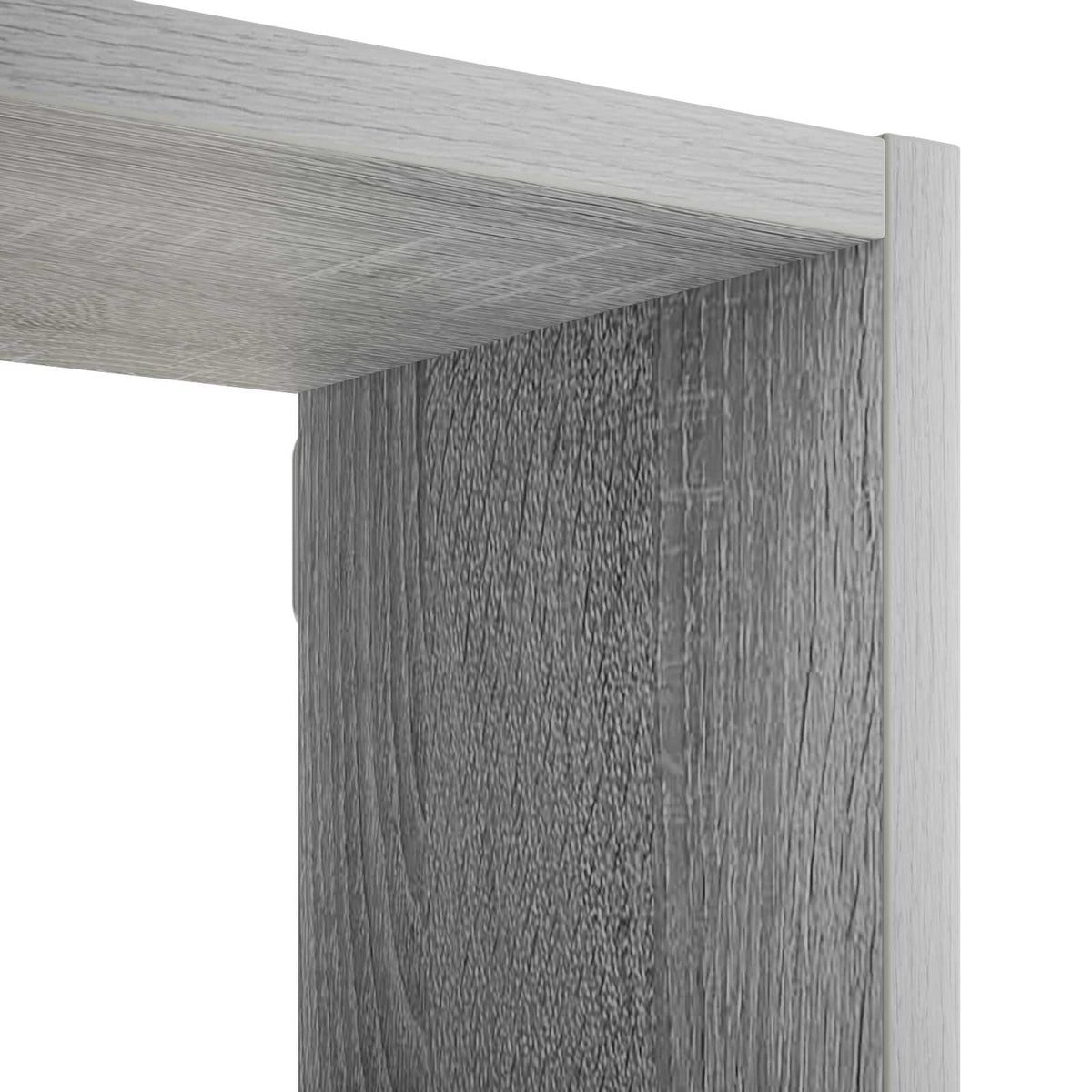 Wandplank Grijs Sonoma 70 x 17 x 101 cm Bewerkt hout