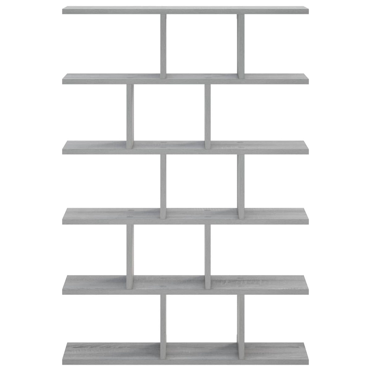 Wandplank Grijs Sonoma 70 x 17 x 101 cm Bewerkt hout