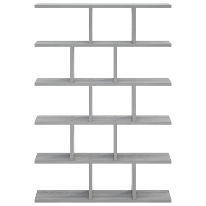 Wandplank Grijs Sonoma 70 x 17 x 101 cm Bewerkt hout