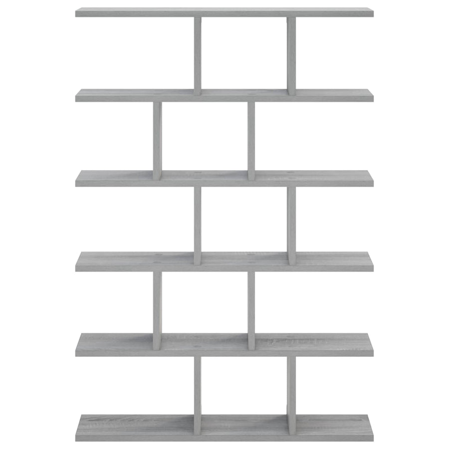 Wandplank Grijs Sonoma 70 x 17 x 101 cm Bewerkt hout