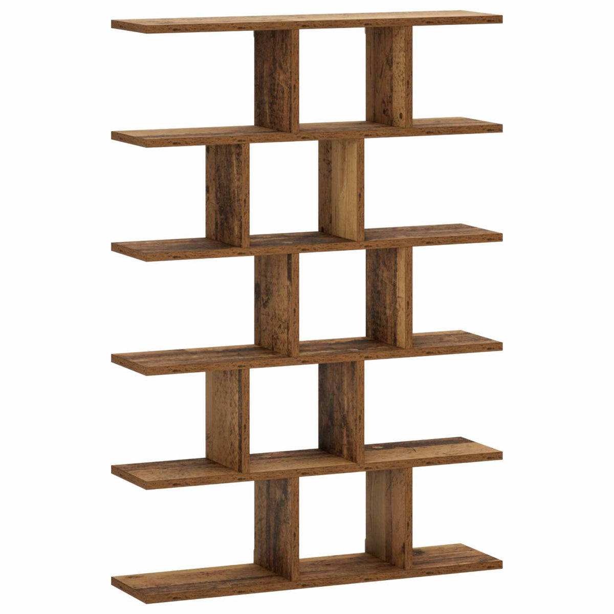 Wandplank Eikenhout 70 x 17 x 101 cm Bewerkt hout