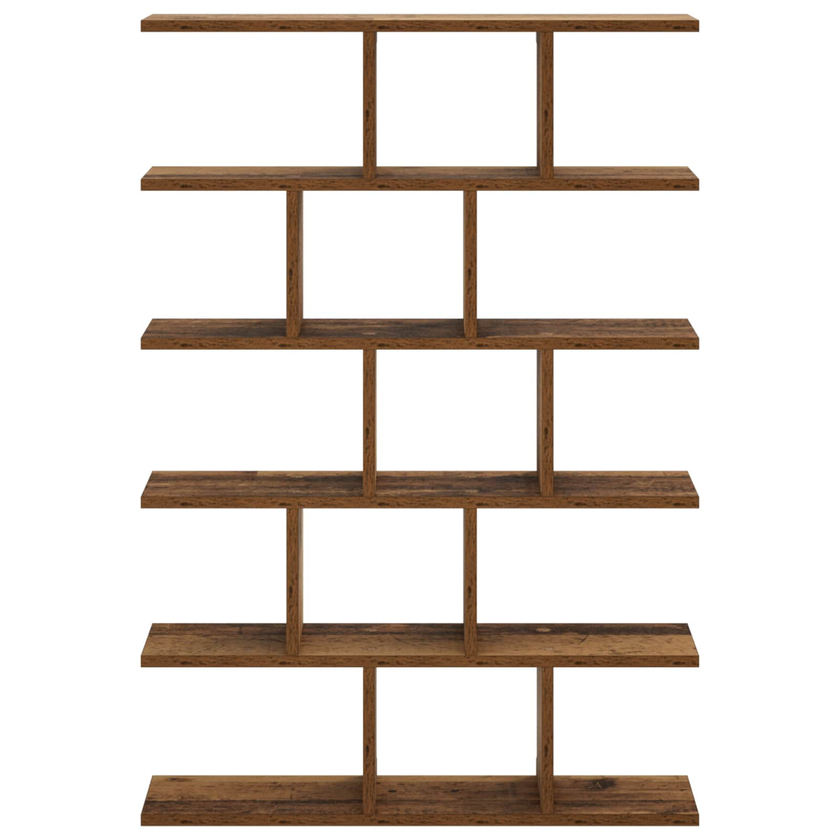 Wandplank Eikenhout 70 x 17 x 101 cm Bewerkt hout