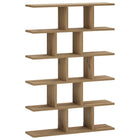 Wandplank bewerkt hout 70x17x101 cm artisanal eiken