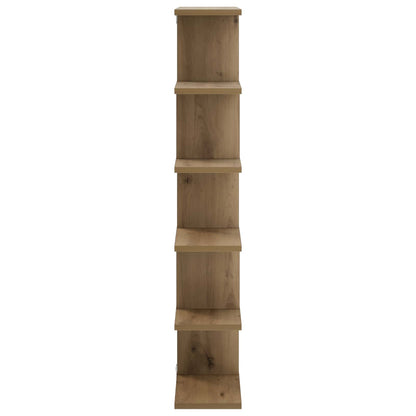Wandplank Artisanaal eiken 70 x 17 x 101 cm Bewerkt hout