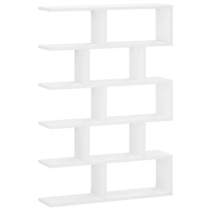 Wandplank Wit 70 x 17 x 101 cm Bewerkt hout