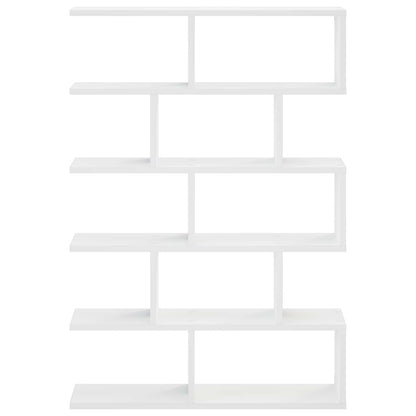 Wandplank Wit 70 x 17 x 101 cm Bewerkt hout