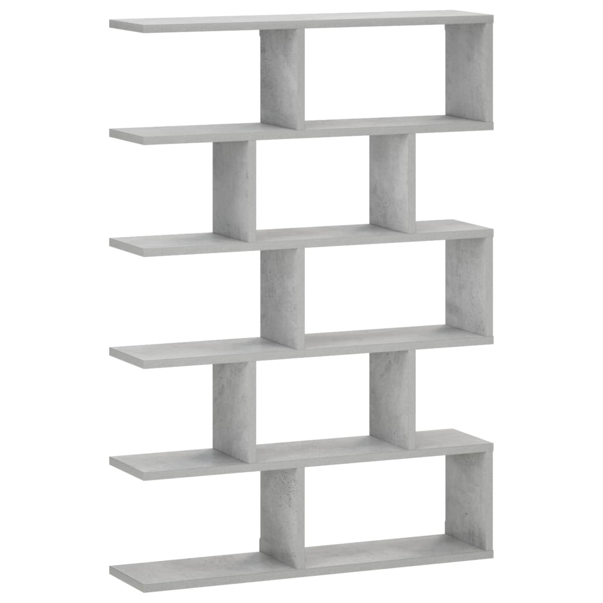 Wandplank Betongrijs 70 x 17 x 101 cm Bewerkt hout