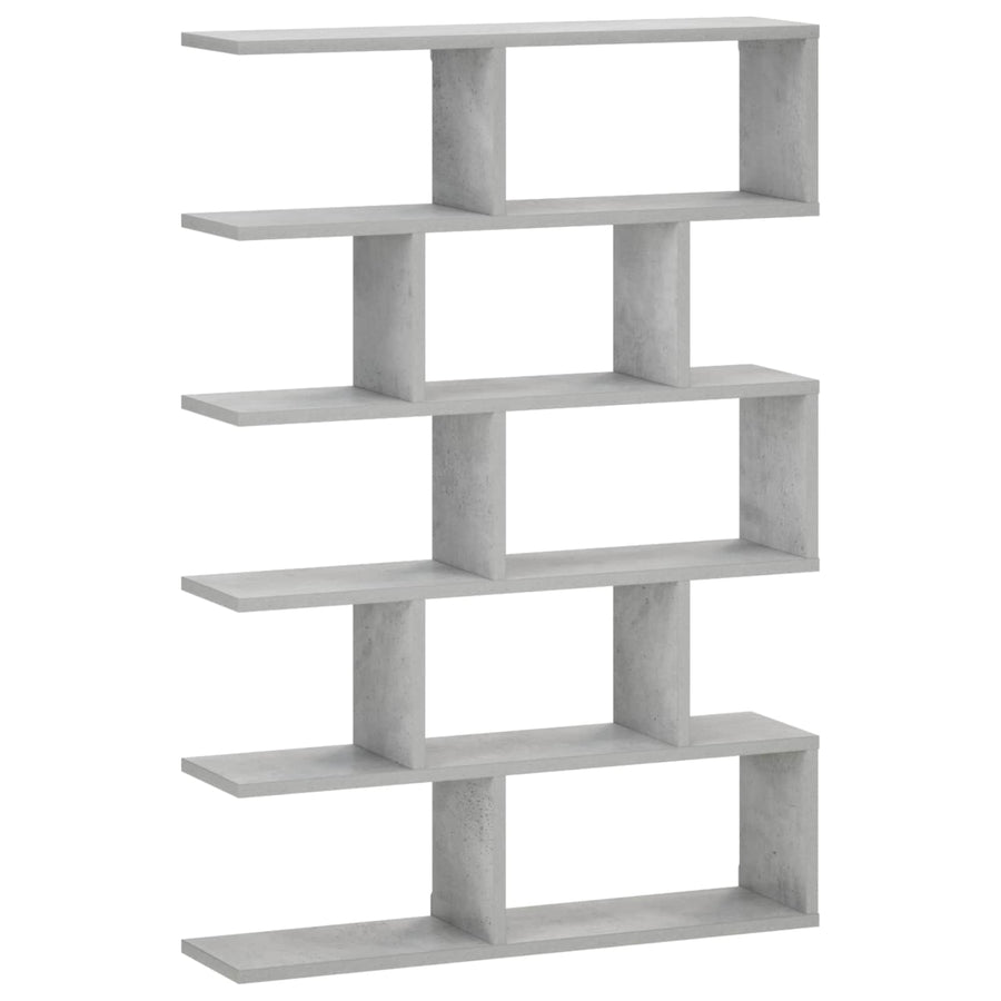 Wandplank Betongrijs 70 x 17 x 101 cm Bewerkt hout