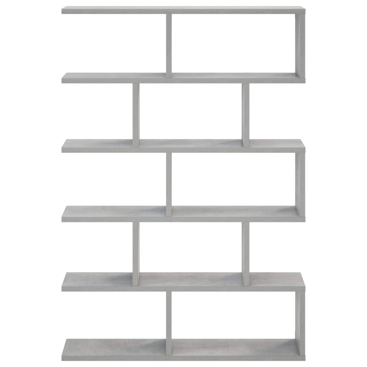 Wandplank Betongrijs 70 x 17 x 101 cm Bewerkt hout