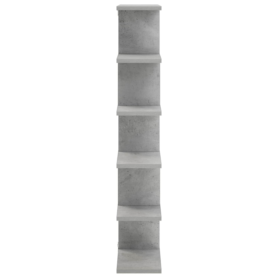 Wandplank Betongrijs 70 x 17 x 101 cm Bewerkt hout