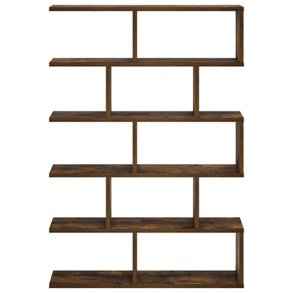 Wandplank Gerookt eiken 70 x 17 x 101 cm Bewerkt hout