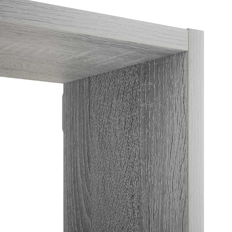 Wandplank Grijs Sonoma 70 x 17 x 101 cm Bewerkt hout