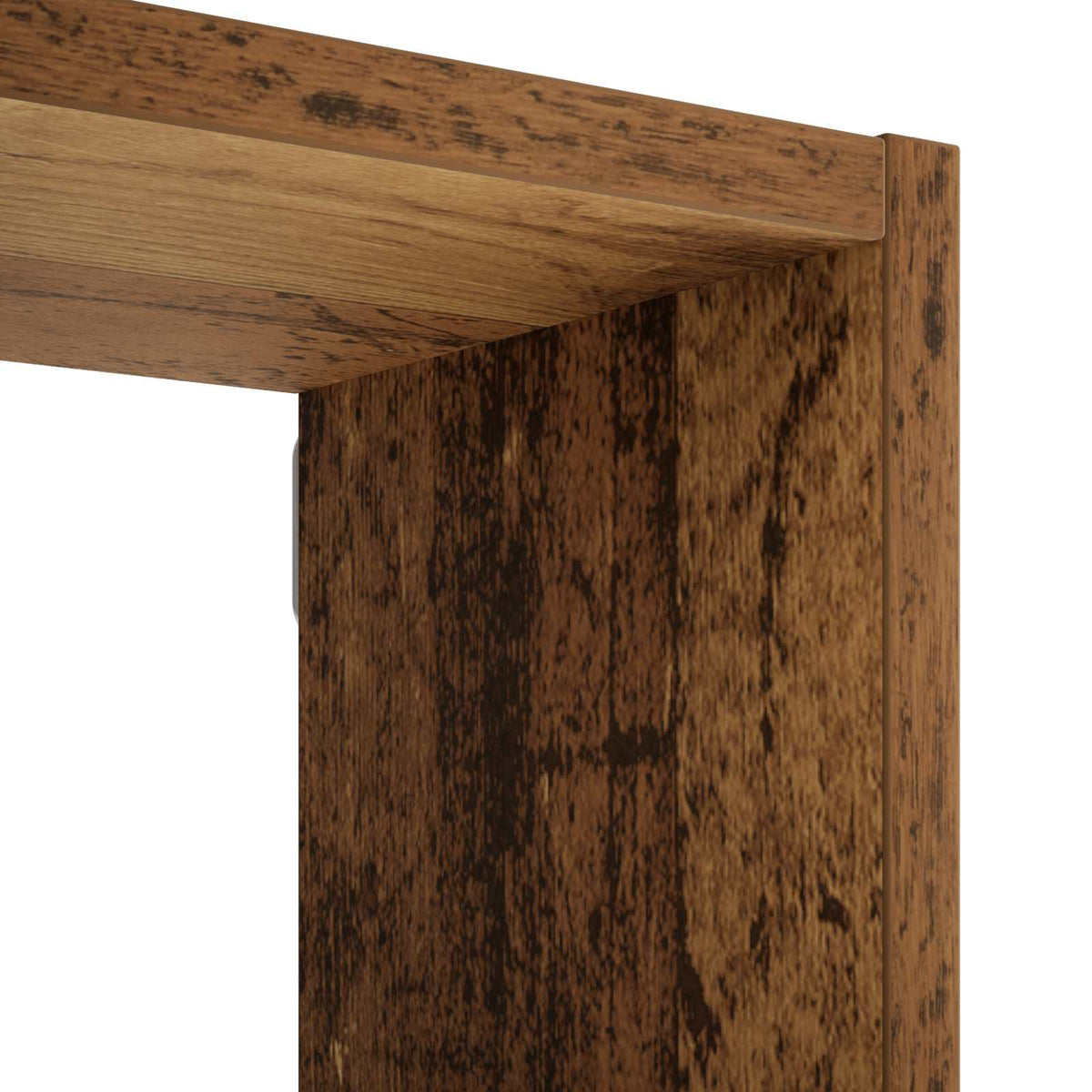 Wandplank Oud hout 70 x 17 x 101 cm Bewerkt hout