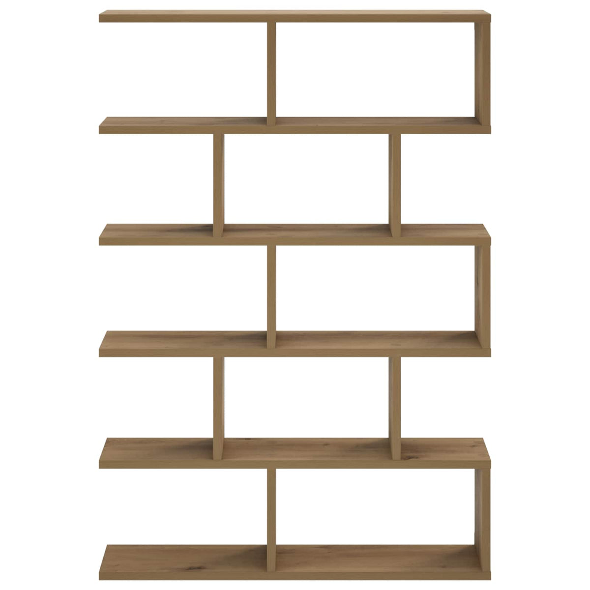 Wandplank Artisanaal eiken 70 x 17 x 101 cm Bewerkt hout