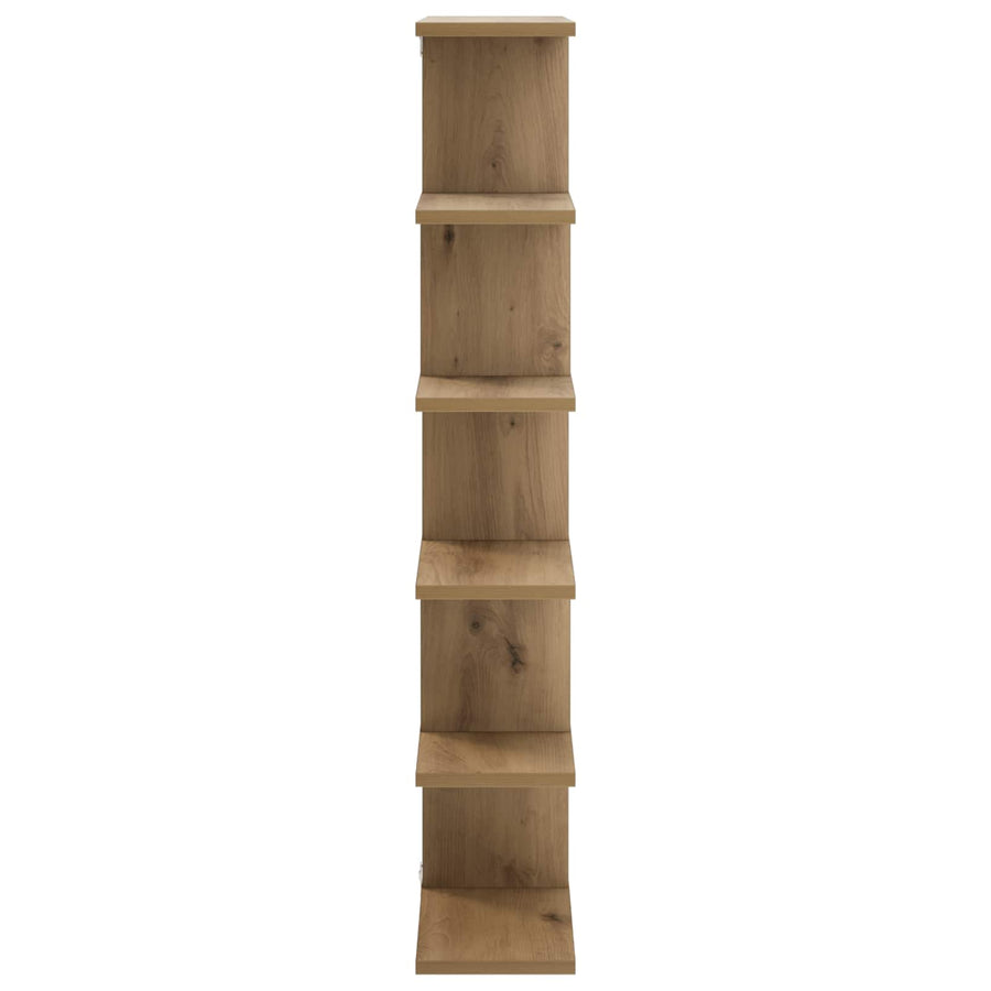 Wandplank Artisanaal eiken 70 x 17 x 101 cm Bewerkt hout