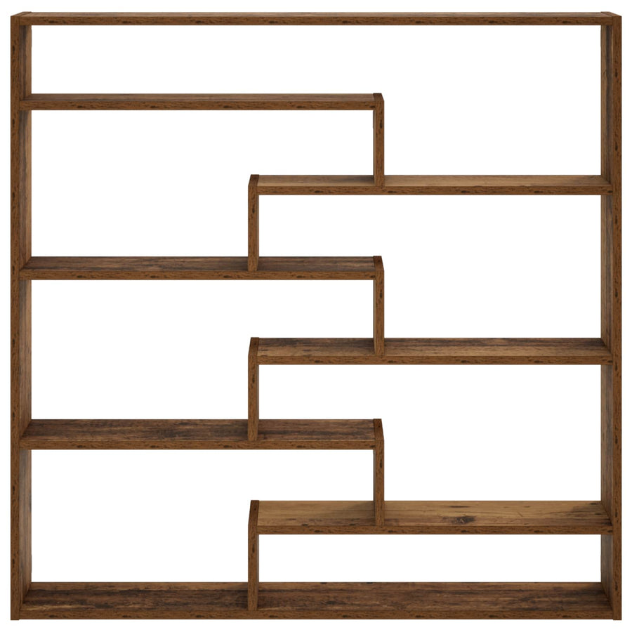 Wandplank Oud hout 103 x 17 x 102 cm Bewerkt hout