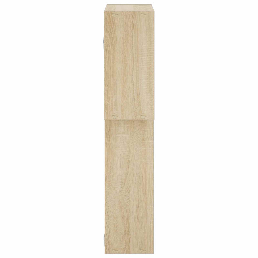 Wandplank Sonoma Eiken 98 x 17 x 91 cm Bewerkt hout